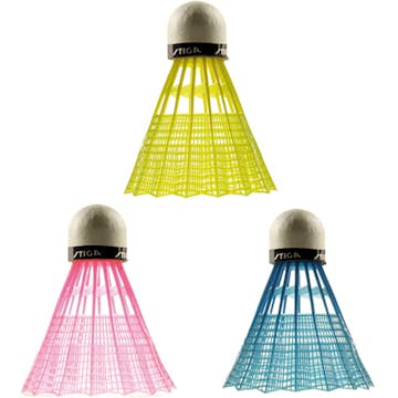Badmintonbollar Stiga Sports  3-pack