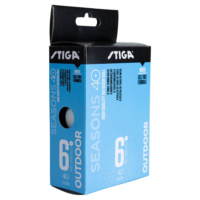 Pingisbollar STIGA Sports Seasons Outdoor 6 Bollar