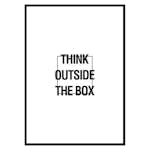 Poster Gallerix Think Outside