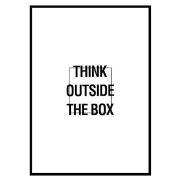 Poster Gallerix Think Outside