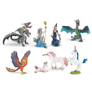 Lekfigurer ABA Skol Fantasifigurer Bully 8 st