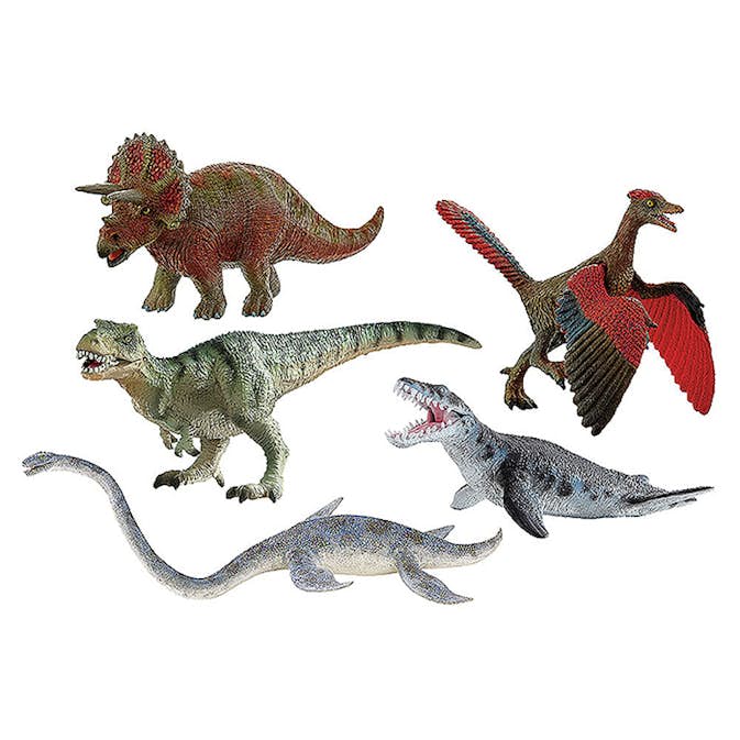 Leksaksdjur ABA Skol Dinosaurier Bully 5 st