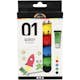 Akrylfärg Creativ Company A-color standardfärger Nr 01 Blank 6st 20 ml/1 Förp