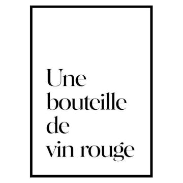 Poster Gallerix Vin Rouge