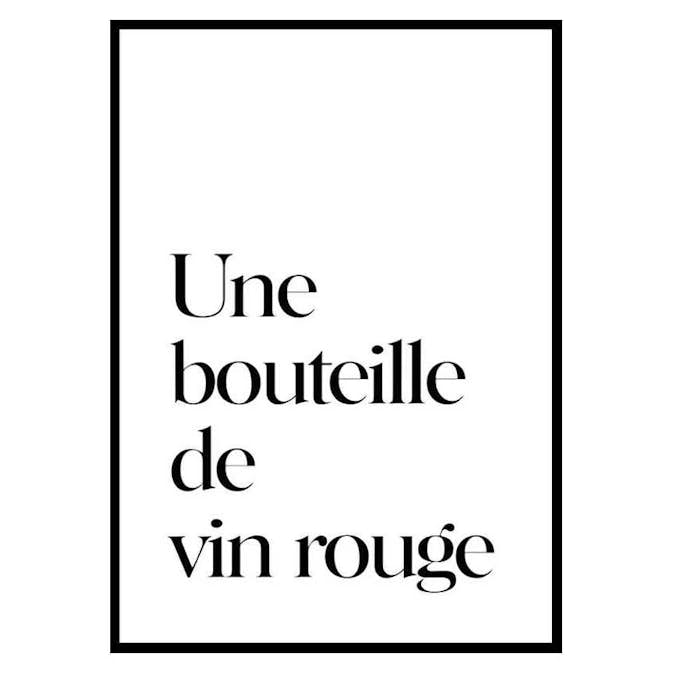 Poster Gallerix Vin Rouge