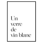 Poster Gallerix Vin Blanc