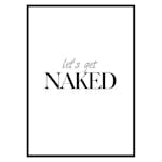 Poster Gallerix Lets Get Naked