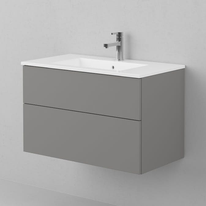 Tvättställsskåp INR Viskan Solid med 2 Lådor