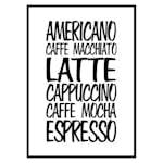 Poster Gallerix Coffee