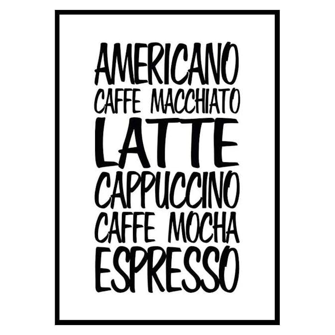 Poster Gallerix Coffee