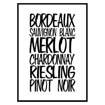 Poster Gallerix Wine