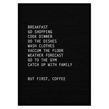 Poster Gallerix Letter Board No3