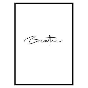 Poster Gallerix Breathe