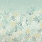 Väggbild Eijffinger Explore Coral Blue 323101