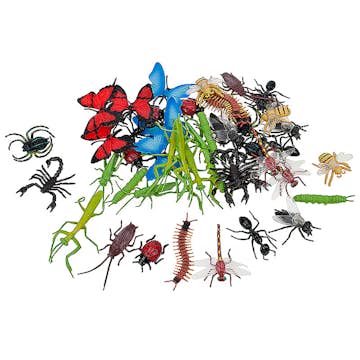 Leksaksdjur ABA Skol Insekter 48 st
