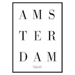 Poster Gallerix Amsterdam