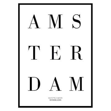 Poster Gallerix Amsterdam