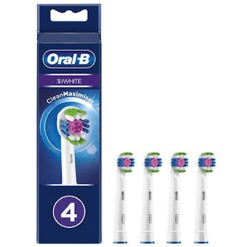 Borsthuvud Oral-B 3D White 4 st