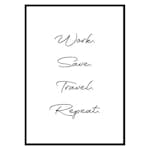 Poster Gallerix Work Repeat