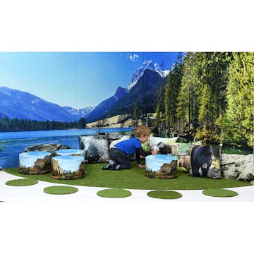 Läshörna ABA Skol Bergslandskap 18 Delar