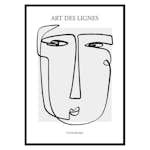 Poster Gallerix Art De Lignes No1