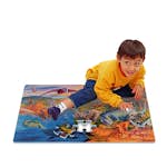 Pusselmatta ABA Skol Dinosaurier 54 Bitar