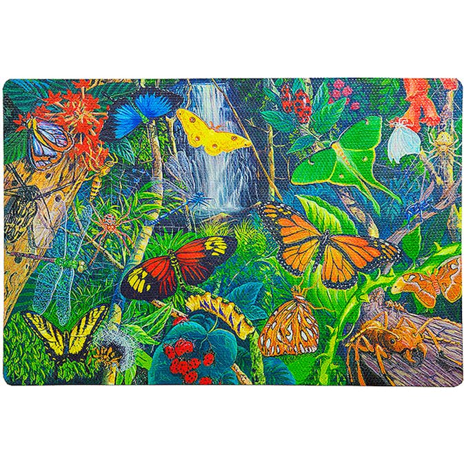 Pusselmatta ABA Skol Fjärilar 54 Bitar