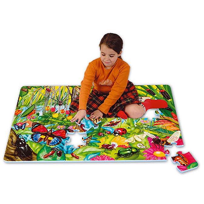 Pusselmatta ABA Skol Insekter 54 Bitar