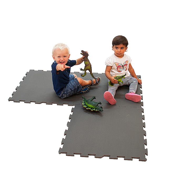 Lekmatta ABA Skol Grå 4 bitar