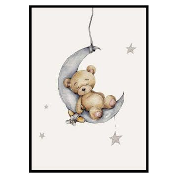 Poster Gallerix Sleeping Teddy
