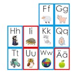 Alfabetsbilder ABA Skol A5
