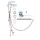 Tvättställsblandare Grohe Europlus 33155 med Utdragbar Pip