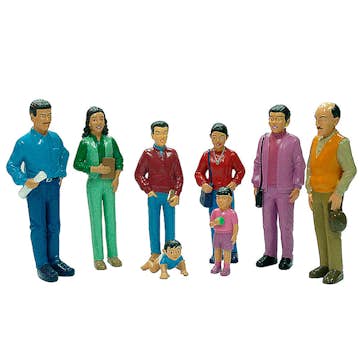 Lekfigurer ABA Skol Set 6