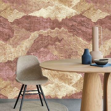 Väggbild Eijffinger Festival Stormy Waves 333563