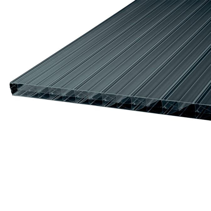 Kanalplast Plastmo TwinLite Rök 16 mm