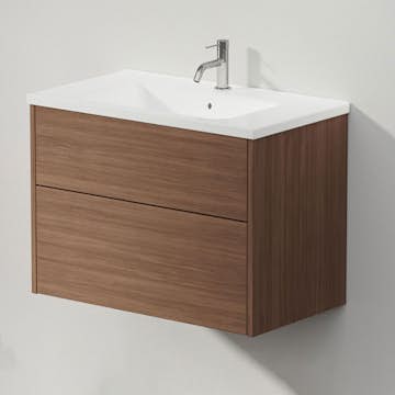 Tvättställsskåp INR Grand Solid med 2 Lådor