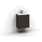 Tvättställsskåp Svedbergs Poem Plan med 2 Dörrar