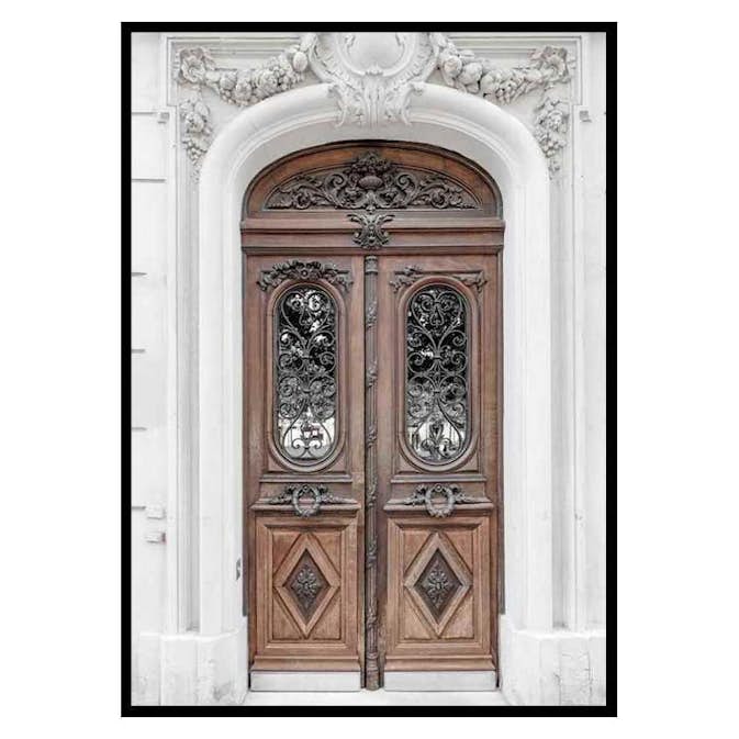 Poster Gallerix Brown Double Door
