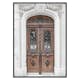 Poster Gallerix Brown Double Door