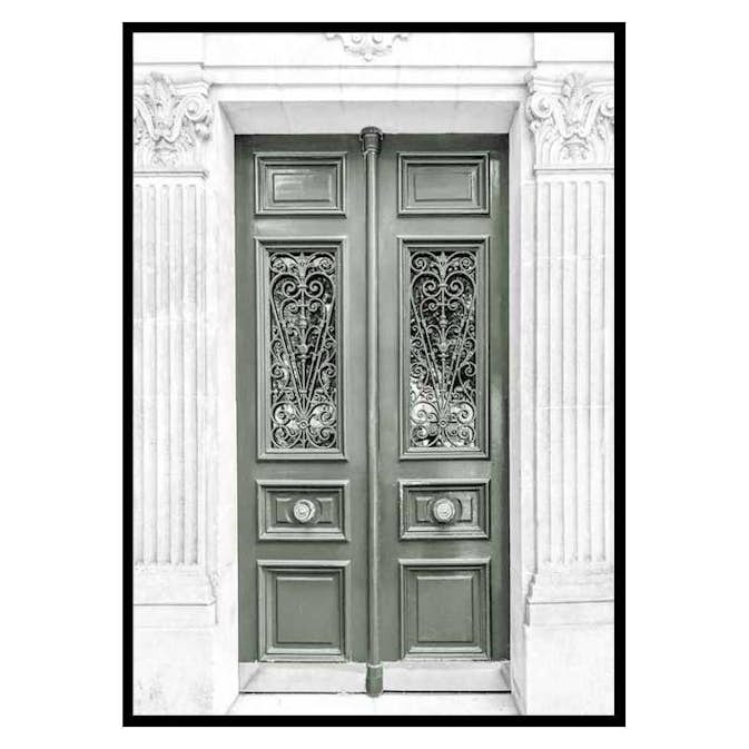 Poster Gallerix Green Double Door