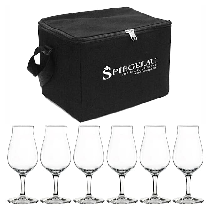 Whiskeyglas Spiegelau Whiskey Sniffer Väska inkl 6 Glas