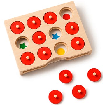 Spel ABA Skol Memo I Trä