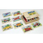 Pussel ABA Skol Fordonpussel 10 Olika