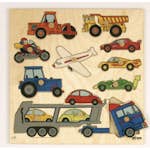 Knoppussel ABA Skol Fordon 11 Bitar