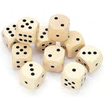 Spel ABA Skol Tärningar stora 10 st