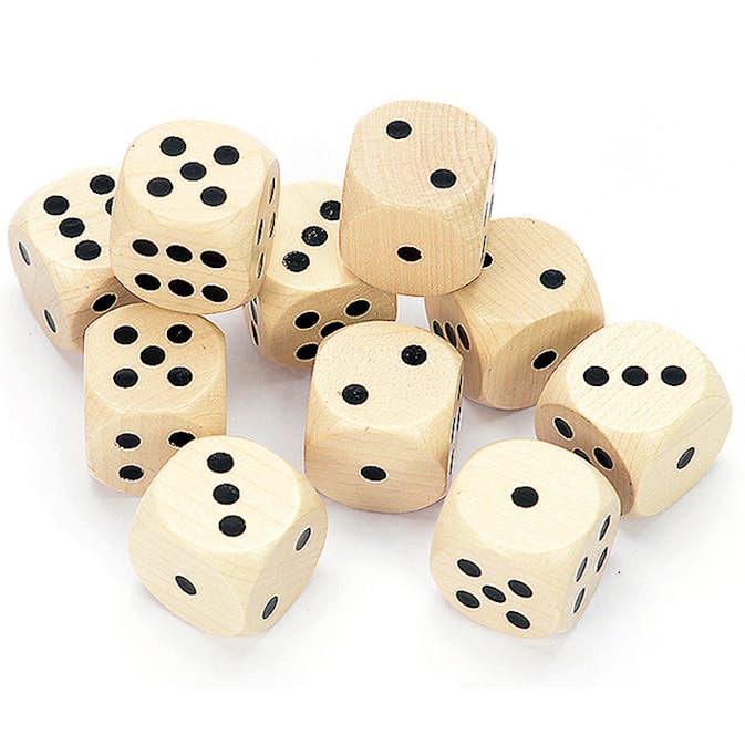 Spel ABA Skol Tärningar stora 10 st