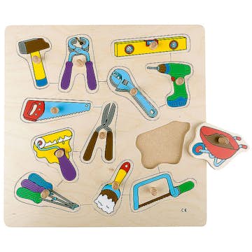 Knoppussel ABA Skol Verktyg 12 Bitar