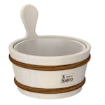 Bastuhink SAWO Rotting med Plastinsats Asp 4L