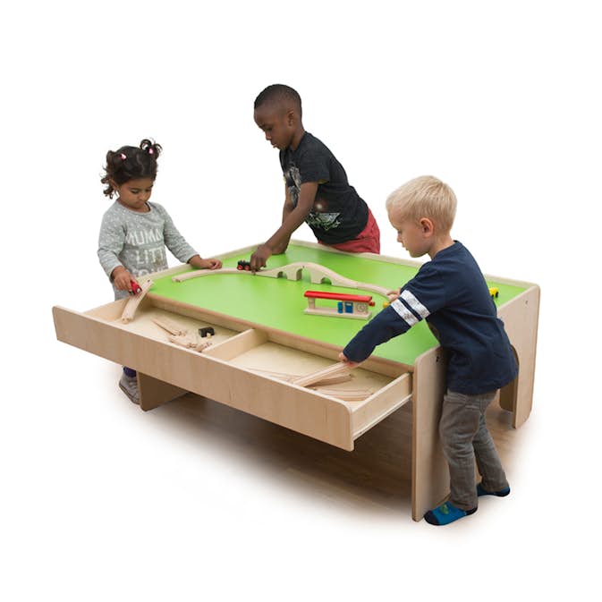 Lekbord ABA Skol med Låda