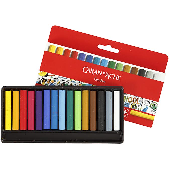 Färgkrita Creativ Company Neocolor i Mixade Färger 5 cm 15 st/1 Förp